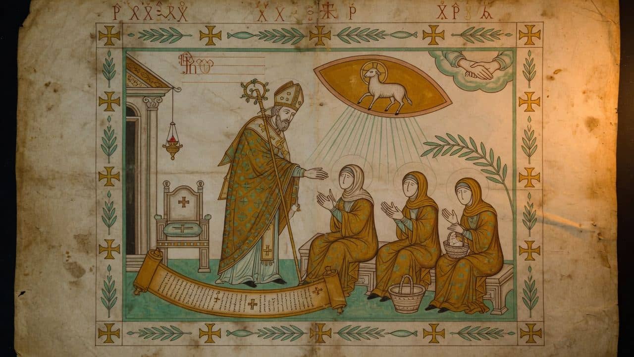 Illustration for Chapter II.—Exhortations. — The Epistle of Ignatius to Polycarp