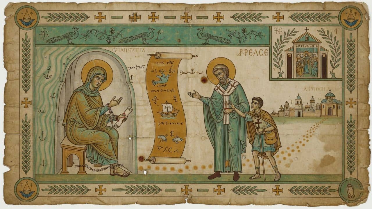 Illustration for Chapter VIII.—Let other churches also send to Antioch. — The Epistle of Ignatius to Polycarp
