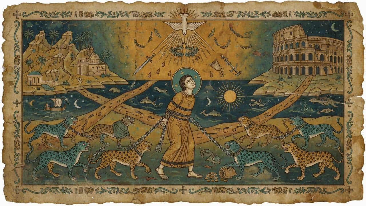 Illustration for Chapter V.—I desire to die. — The Epistle of Ignatius to the Romans