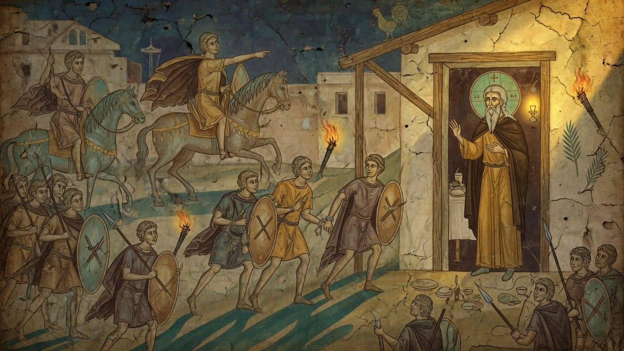 Illustration for Chapter V.—The departure and vision of Polycarp. — The Martyrdom of Polycarp