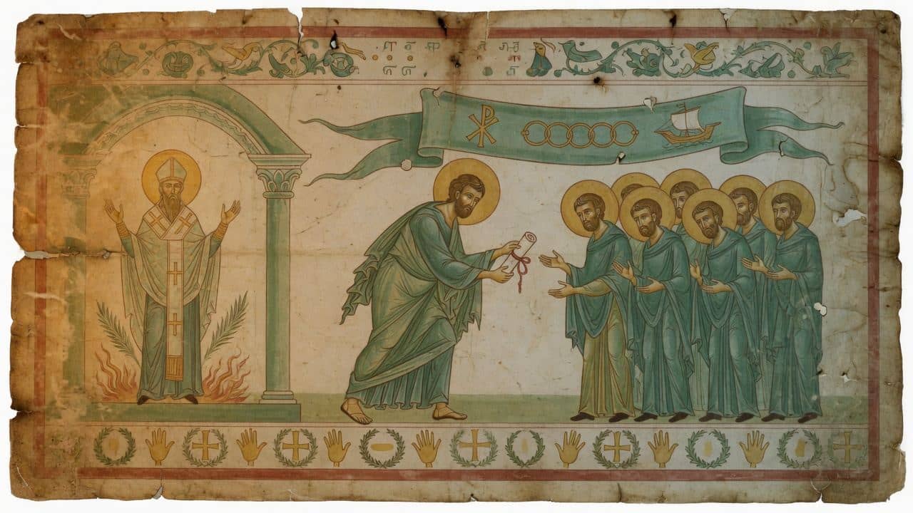 Illustration for Chapter XIX.—Praise of the martyr Polycarp. — The Martyrdom of Polycarp