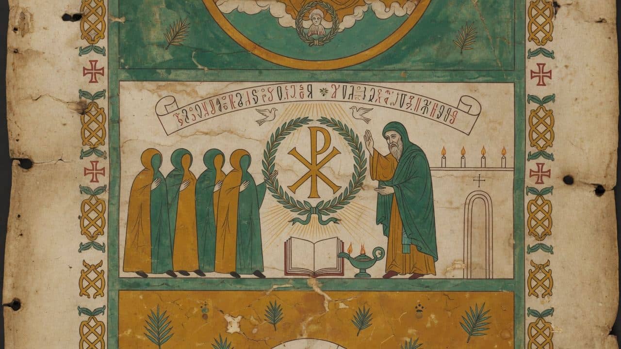 Illustration for Chapter XVIII.—The body of Polycarp is burned. — The Martyrdom of Polycarp
