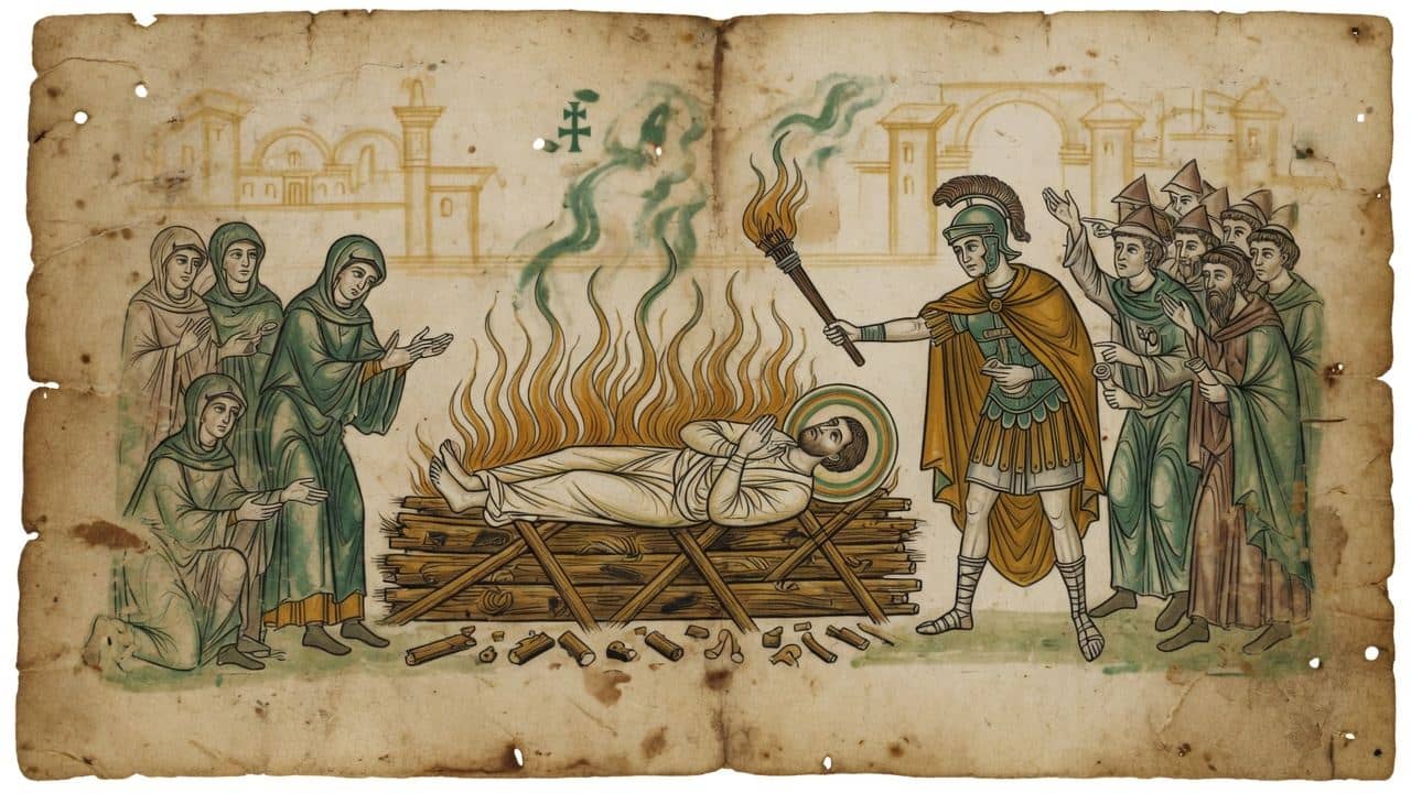 Illustration for Chapter XX.—This epistle is to be transmitted to the brethren. — The Martyrdom of Polycarp