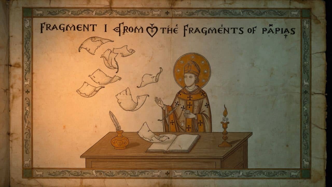 Illustration for Fragment I. From the exposition of the oracles of the Lord. — The Fragments of Papias