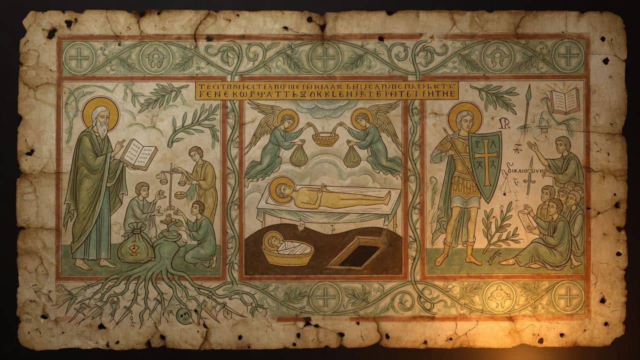 Illustration for Chapter V.—The duties of deacons, youths, and virgins. — The Epistle of Polycarp to the Philippians