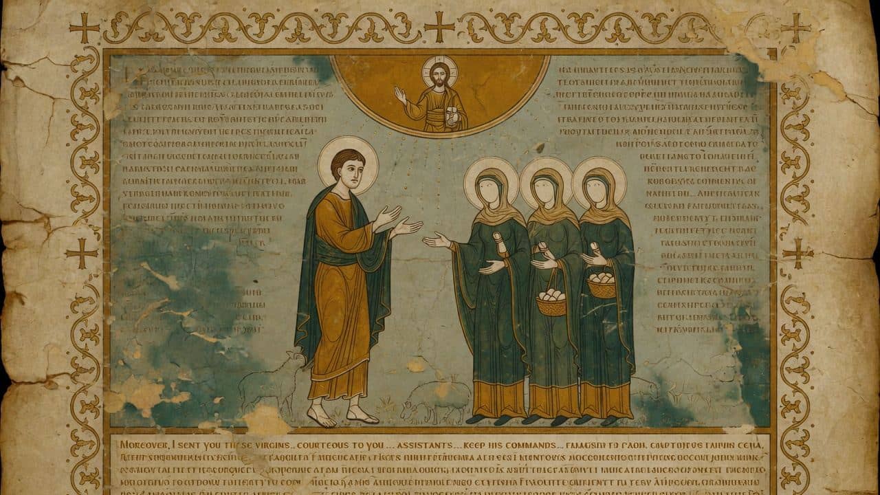 Illustration for Chapter 109 — The Shepherd of Hermas