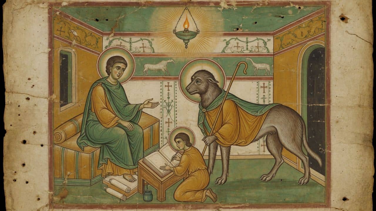 Illustration for Chapter 110 — The Shepherd of Hermas