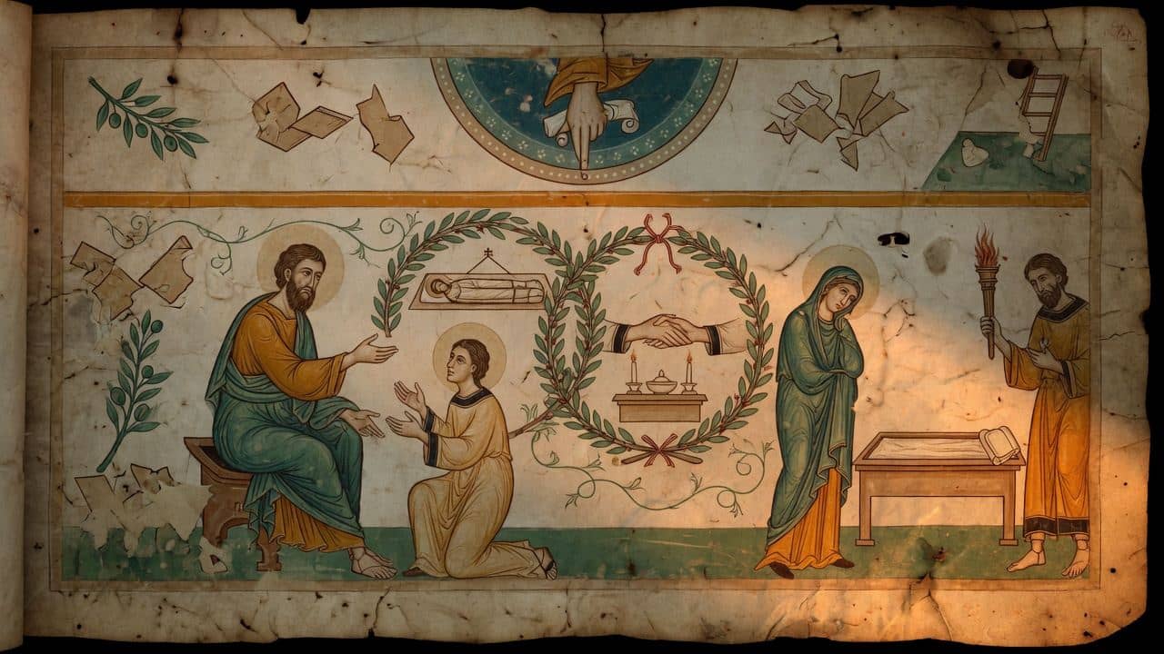 Illustration for Chapter 32 — The Shepherd of Hermas