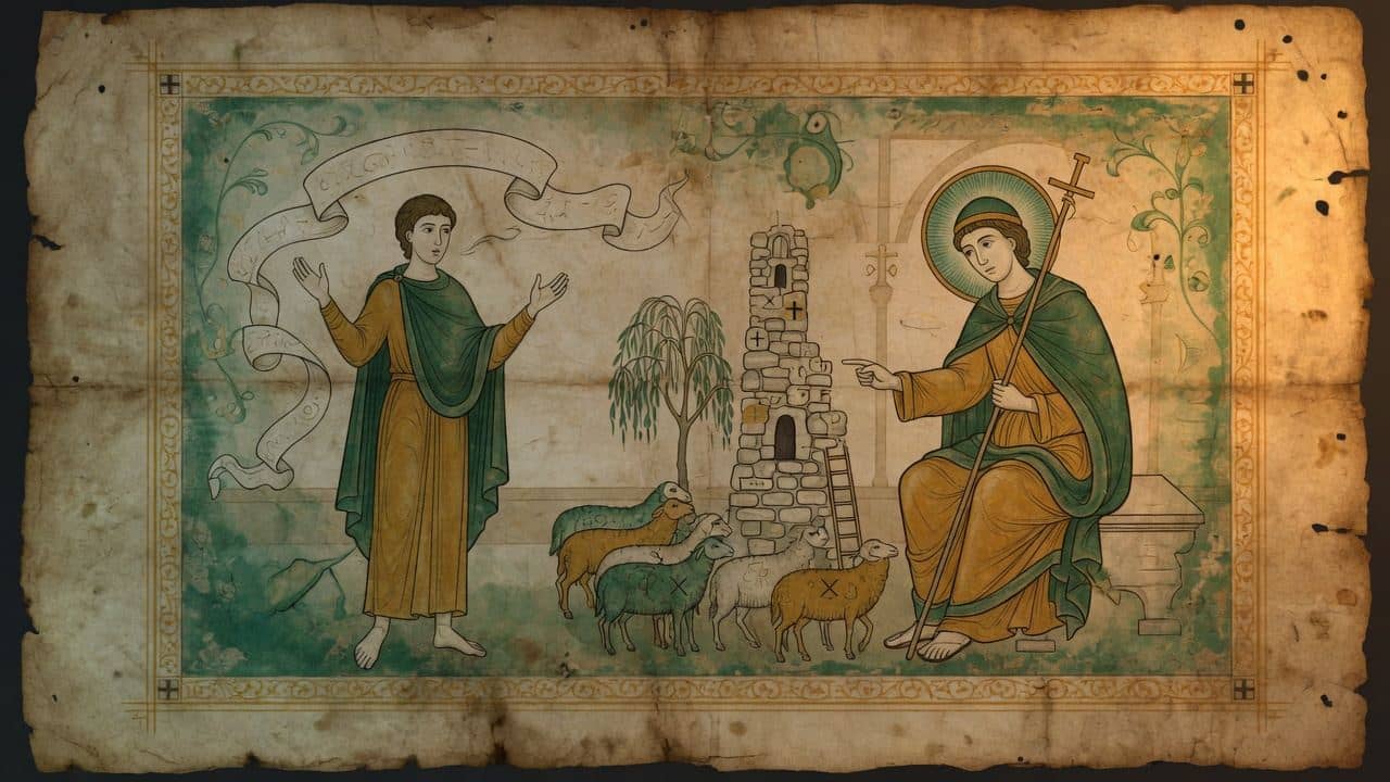 Illustration for Chapter 55 — The Shepherd of Hermas