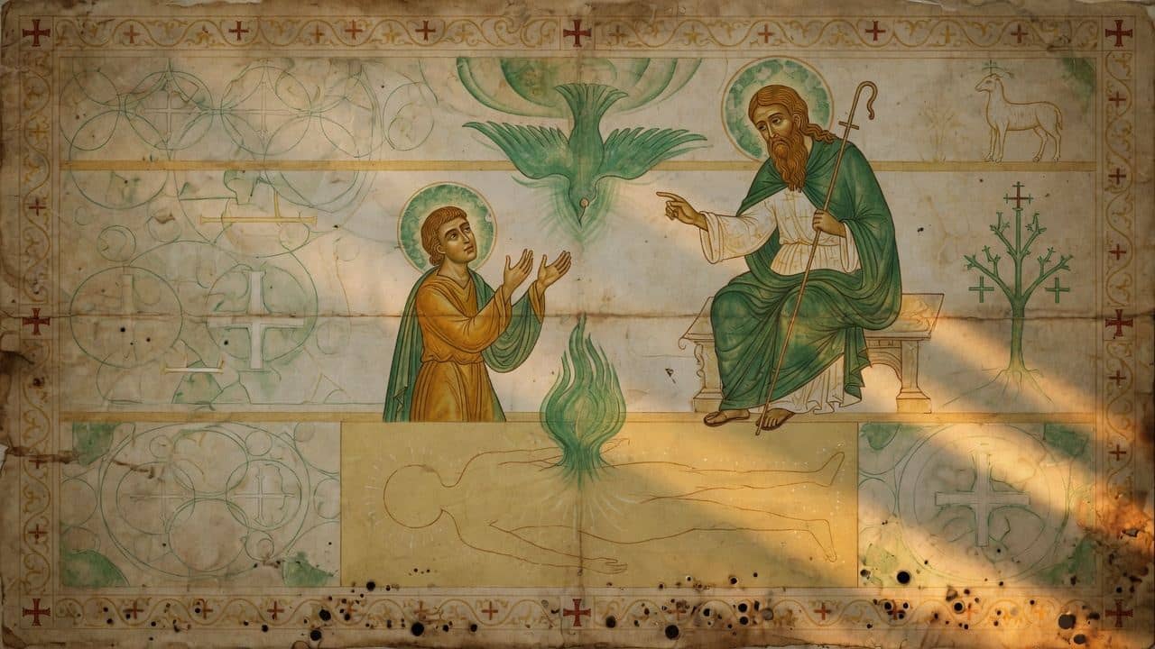 Illustration for Chapter 59 — The Shepherd of Hermas