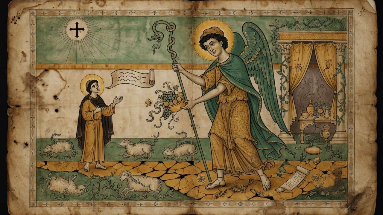 Illustration for Chapter 61 — The Shepherd of Hermas