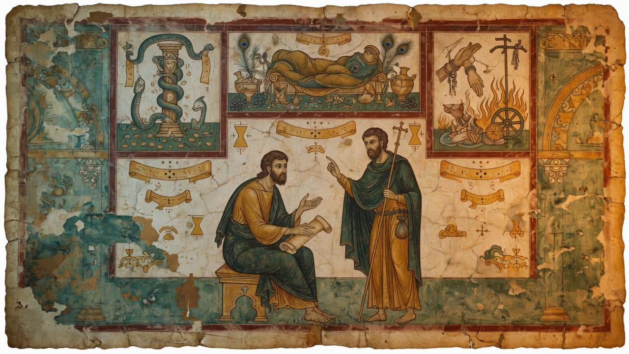 Illustration for Chapter 64 — The Shepherd of Hermas