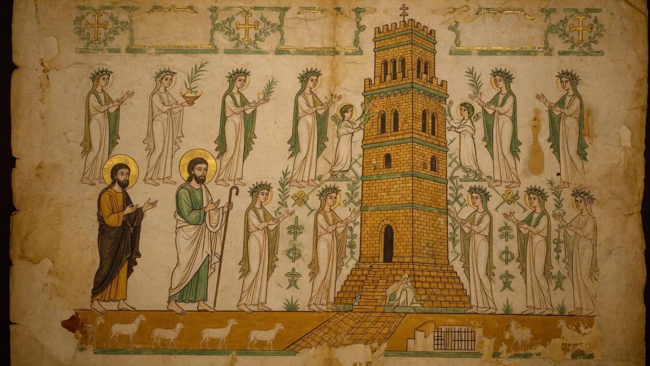 Illustration for Chapter 89 — The Shepherd of Hermas