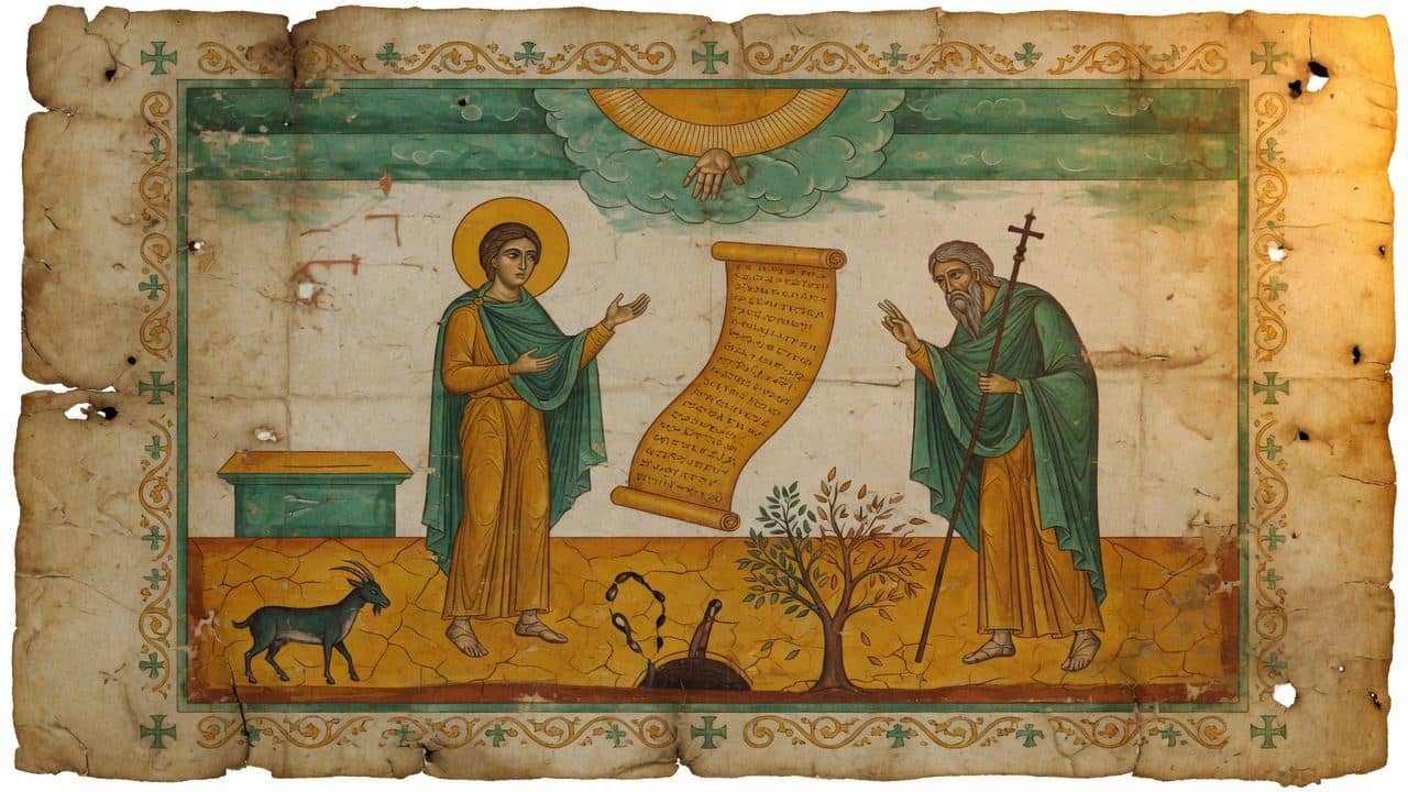 Illustration for Chapter 94 — The Shepherd of Hermas