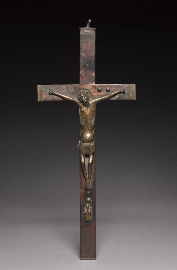 Crucifix — Kongo, late 1800s-early 1900s
