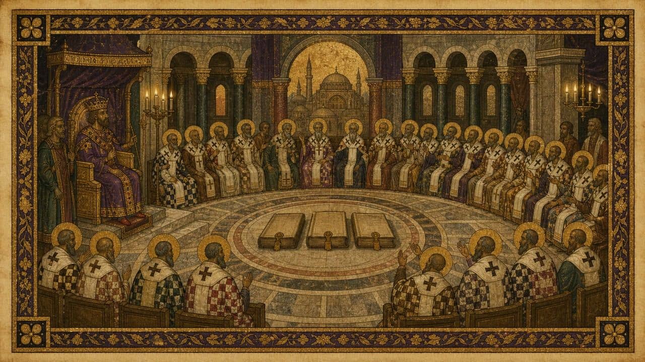 Illustration for Second Council of Constantinople — Constantinople