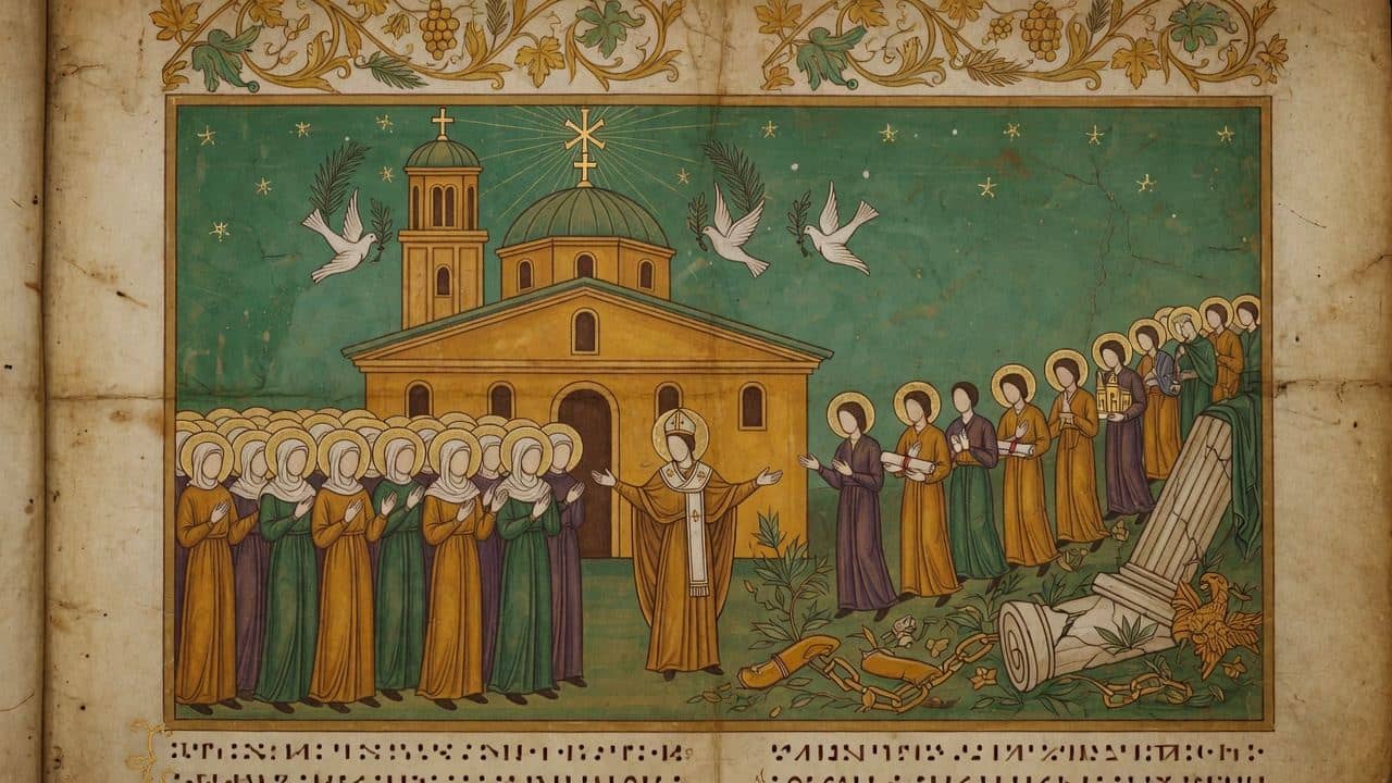 Illustration for Chapter X.—Congratulate the inhabitants of Antioch on the close of the persecution. — The Epistle of Ignatius to the Philadelphians